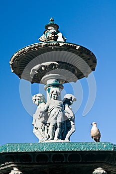 Rossio Square, Lisbon,Portugal