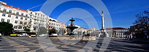 Rossio Square, Lisbon, Portugal