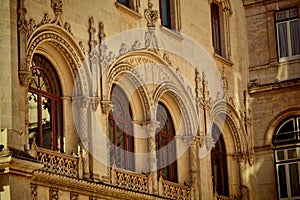 Rossio Station is Neo Manueline building in Lisbon