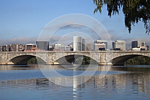 Rosslyn, Virginia and Potomac River