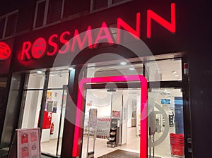 Rossmann cosmetics store