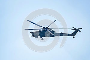 ROSTOV-ON-DON, RUSSIA - AUGUST, 2017: Mi-28 Havoc