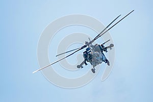 ROSTOV-ON-DON, RUSSIA - AUGUST, 2017: Mi-28 Havoc