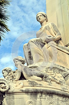 Rostral column in Marseille