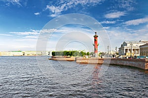 Rostral Column in St Petersburg