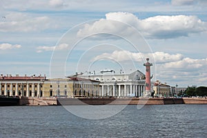 Rostral columns and building of the Stock Market.