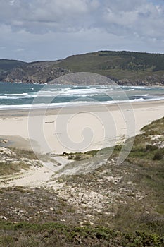 Rostro Beach; Finisterre; Costa de la Muerte; Galicia photo