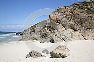 Rostro Beach; Finisterre; Costa de la Muerte; Galicia photo