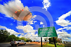 Roswell UFO photo