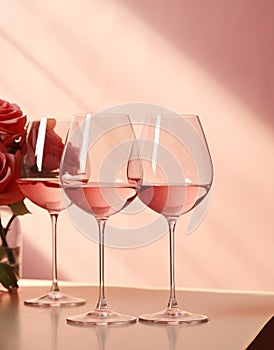 RosÃ© Reverie: Elegance in Every Sip, A Pink Champagne Affair