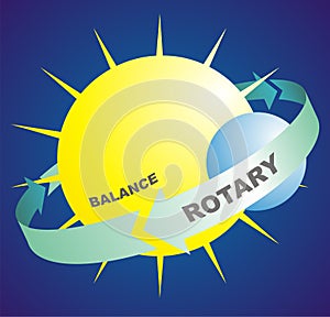 Rotary and balance