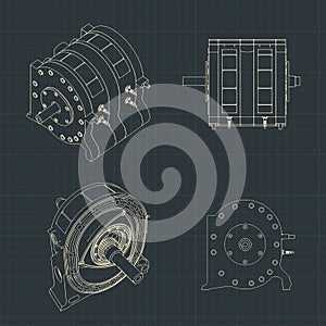 Rotary engine blueprints