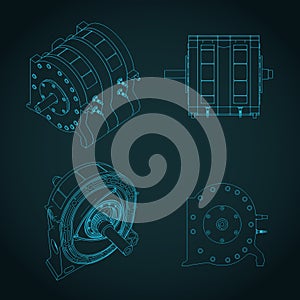 Rotary engine blueprints