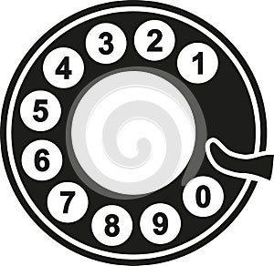 Rotary Phone Dial