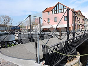 Rotated bridge, Lithuania