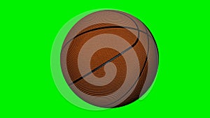 Rotating basketball