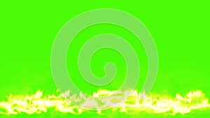 rotating firestorm effect green screen background