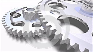 Rotating gears