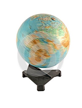 Rotating globe