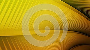 Rotating three-dimensional line. Animation. Three-dimensional structural lines are twisted into loop. Abstract animation