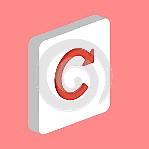 Rotation Arrow computer symbol