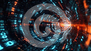rotation rotating binary code