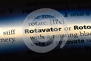 rotavator