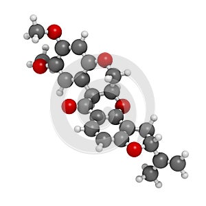 Rotenone broad-spectrum insecticide molecule. Also linked to development of ParkinsonÃ¢â¬â¢s disease photo