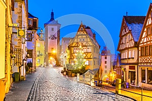 Rothenburg ob der Tauber, Bayern, Germany