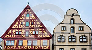 Rothenburg ob der Tauber, Germany - Medieval Buildings