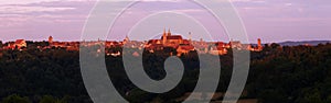 Rothenburg ob der Tauber, sunset