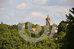 Rothenburg ob der Tauber, view towers 2