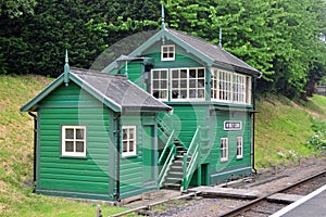 Rothley Station Signal Box and Lamp Hut