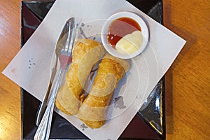 Roti roll with Cheese stuff