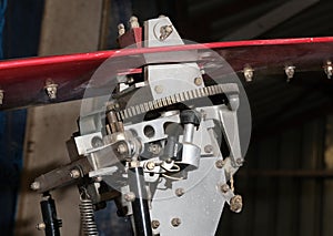 Rotor assembly on autogyro copter.