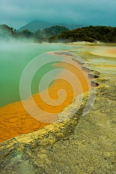 Rotorua New Zealand Sulfur Lakes