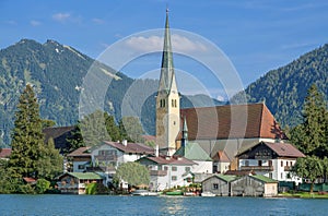 Rottach-egern at Lake Tegernsee,Bavaria,Germany