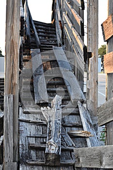 Rotten Cattle ramps at Fort Worth Stock Yards photo