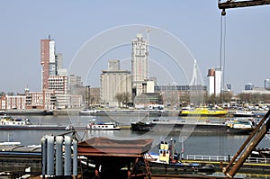 Rotterdam harbour