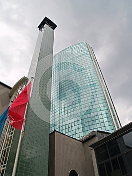 Rotterdam, Modern corporate building