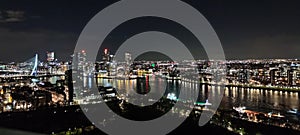 Rotterdam in the night