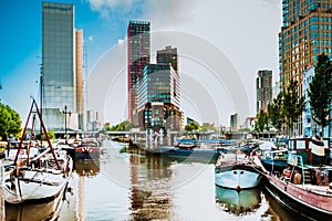 Rotterdam old harbor