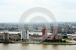 Rotterdam seen from above