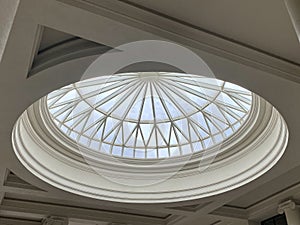 Rotunda Dome with Oculus Architectural Skylight Detail photo