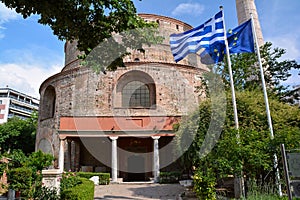 The Rotunda of Galerius, now the Greek Orthodox Church of Agios Georgios, Thessaloniki. Macedonia, Greece