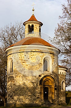 Rotunda of Saint Martin in Vysehrad, Prague, Czech Republic