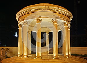 Rotunda in Skopje town. Macedonia