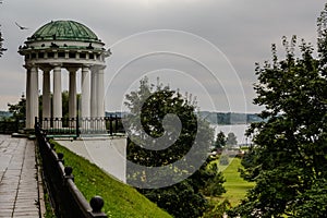 Rotunda On the Strelka in Yaroslavl, where Kotorosl flows into the Volga