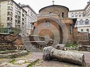 Rotunda Sveti Georgi or St George in Sofia, Bulgaria