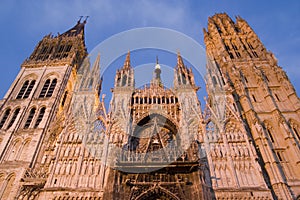 Rouen Cathedral, France.